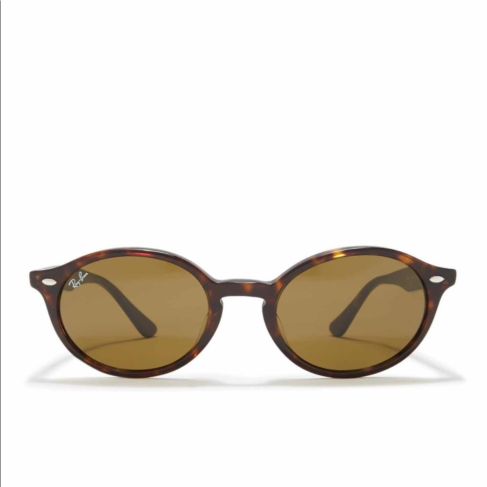 Ray-Ban unisex 53mm Oval sunglasses Havana